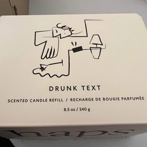 Haps Candle and Vessel - Drunk Text - Picture 7 of 7